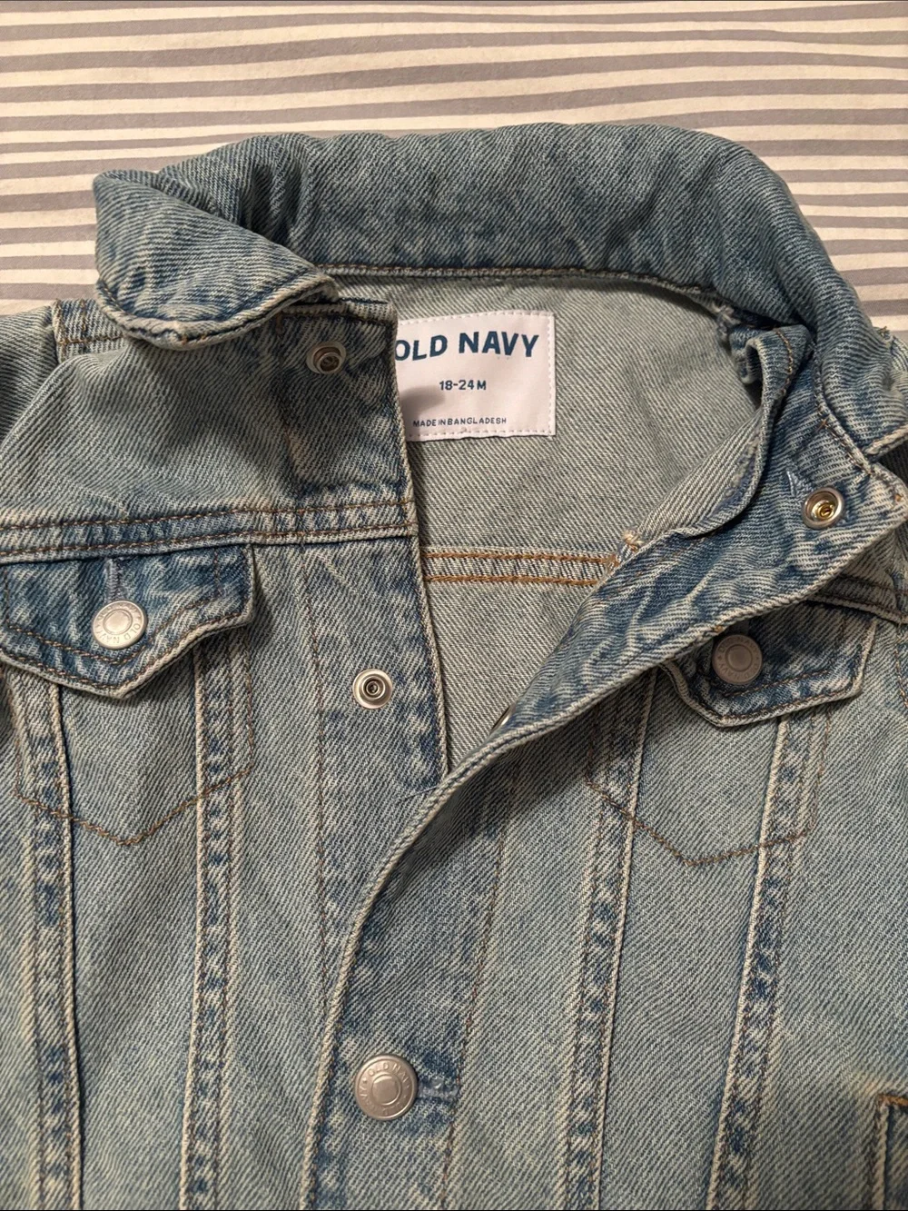 Old Navy Light Blue Kids Denim Jacket